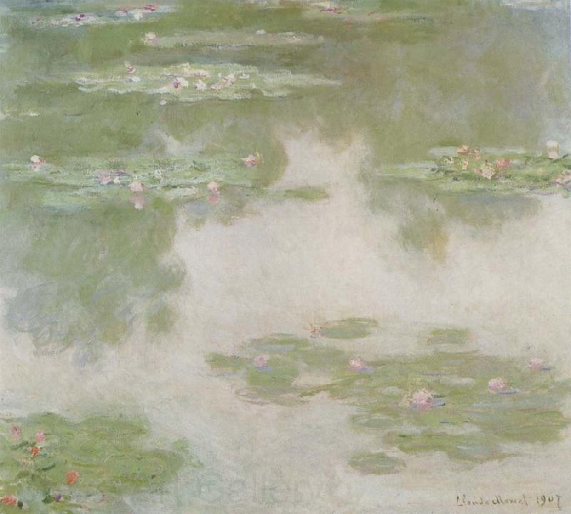 Claude Monet Water-Lilies Spain oil painting art
